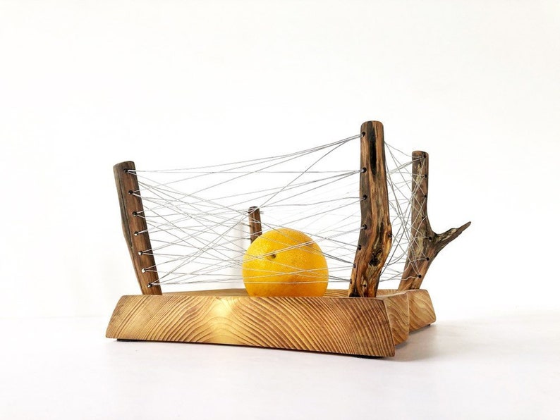 Bespoke Wooden Fruit Basket Table Centerpiece Goodies Bowl Etsy UK