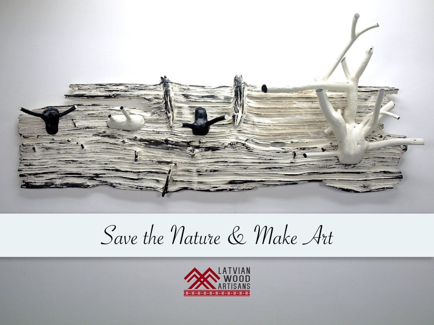 Porte-Manteau, Cintre, Punaise En Bois Flotté, Style Rustique, Cintre Pour Porte-Manteau, Moderne, Porte-Manteau Fait Main, Idée Cadeau, Centre De