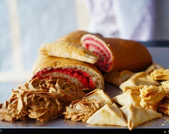 "Un peu de tout" d'Eana - Exemple de paille au fromage, tarte au pin, Salara ! Parfait pour la fête des mères et l'été !