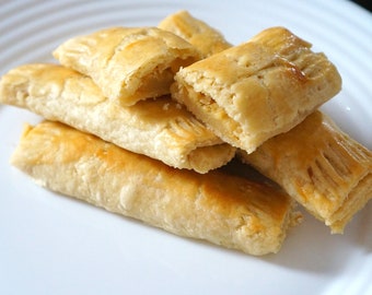 Fresh Guyanese Caribbean Cheese Roll Pastry Snacks ~ 100% Authentic Made to Order Guyanese Cheese Food! Perfect for Christmas and New Years!