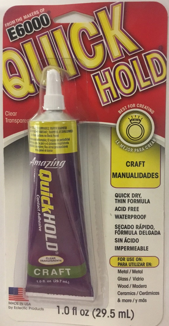 E6000 Quick Hold Glue Etsy