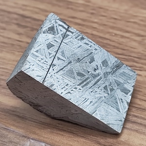 144.2g Muonionalusta Meteorite Slice,Meteorite Specimen,Natural Meteorite Material Specimen, Collection 449D146