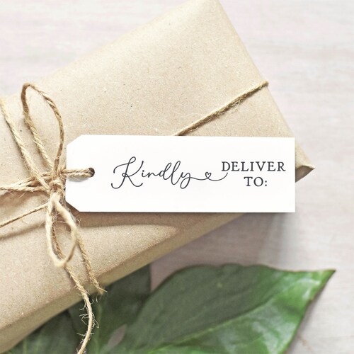 Long Kindly Deliver To Rubber Stamp