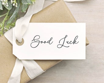 Good Luck Clear Rubber Craft Stamp - Single Line