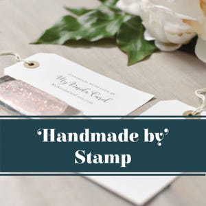 Benutzerdefinierte handgemachte Stempel | Handgemacht mit Liebe Stempel