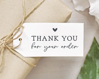 Thank You For Your Order Clear Rubber Stamp