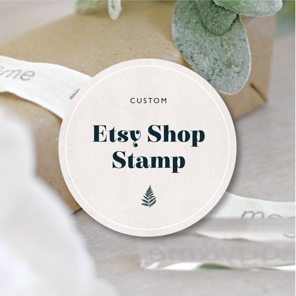 Custom Etsy Shop Stamp