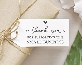 Thank You For Supporting Small Business Stamp