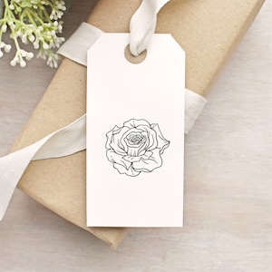 Rosen Blume Klar Stempel