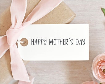 Happy Mother's Day Simple Rubber Stamp