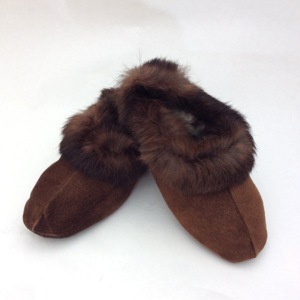 mens rabbit slippers