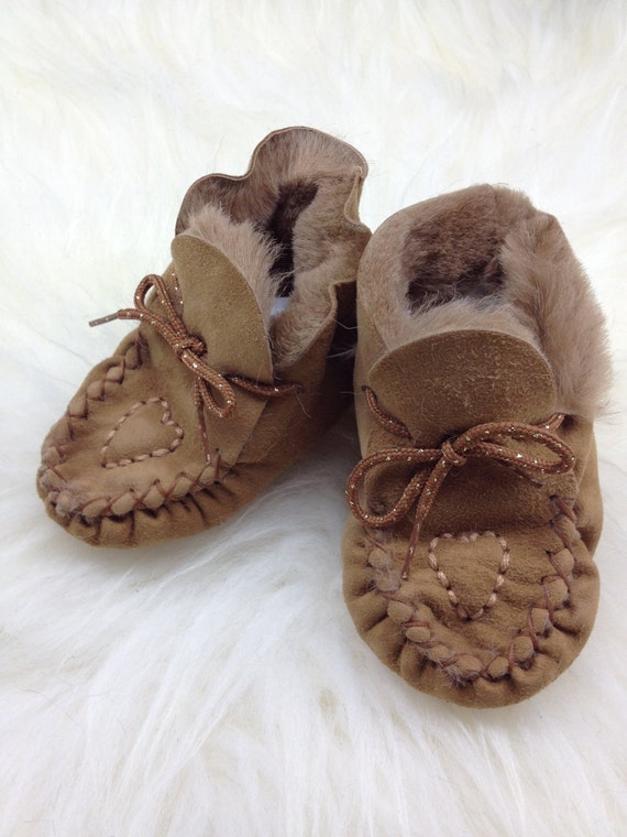 Genuine Shearling Boots for Babies Crib Fur Boots Real Fur Boots for Babies Infant Shearling Boots Shearling Fur Winter Moccasin Boots Etsy
