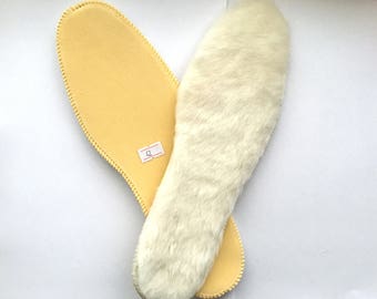 Shearling Fur Insoles: Warm Winter Shoe Soles