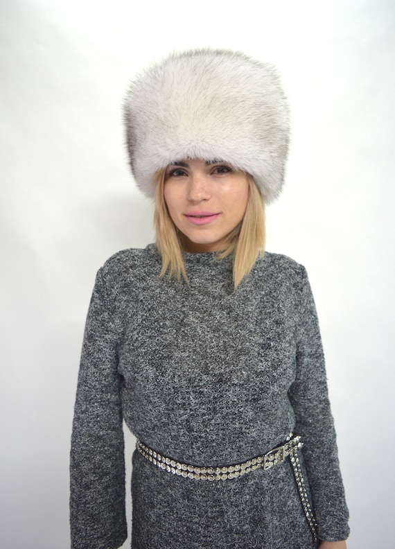 russian fox fur hat