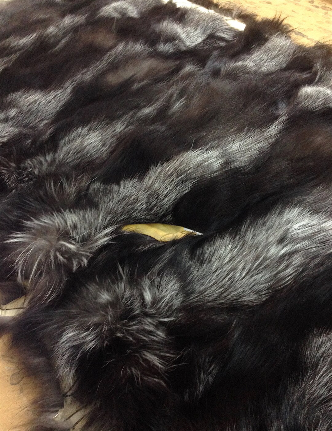 Real Fox Fur Throw, Real Fur Fur Blanket, Silver Fox Coat Fur Throw