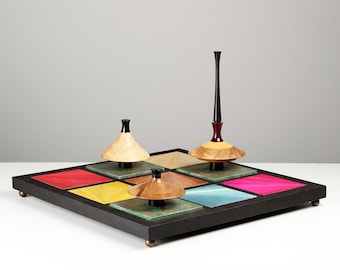 Spinning Top Collection - Desktop Display Art von Glass 01 Studio