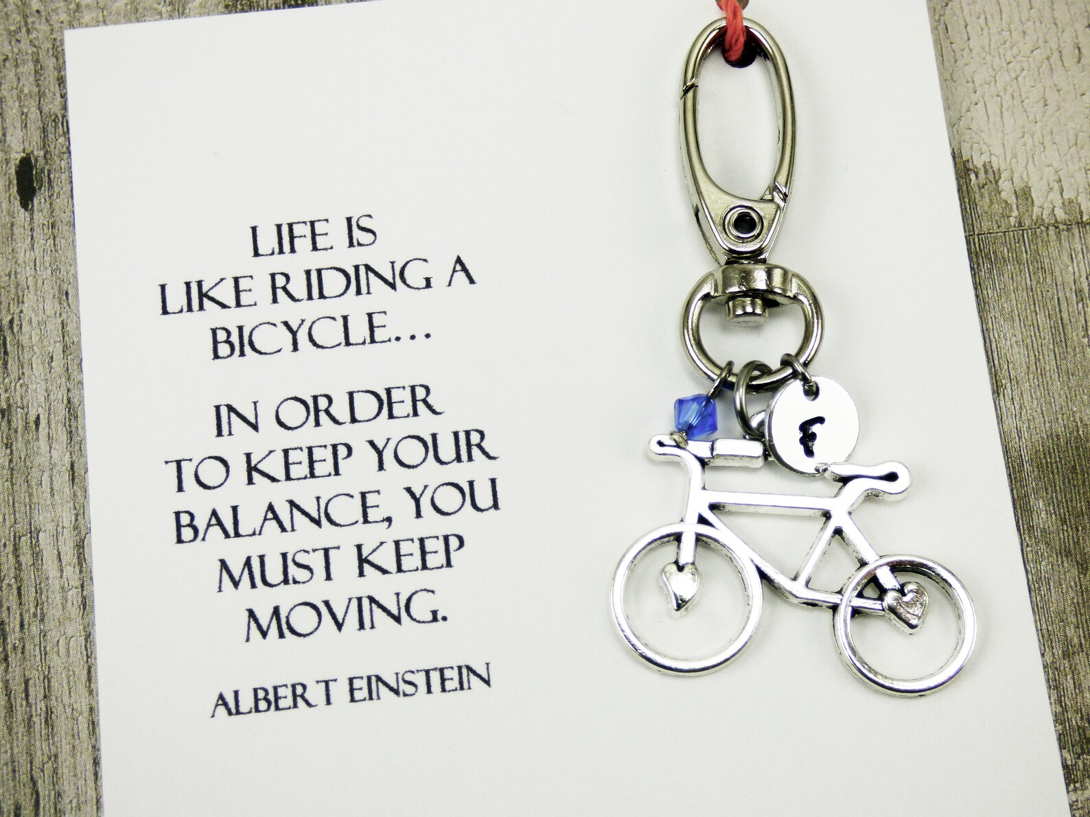 Bicycle Keychain bike gifts for cyclists bike lovers gifts Etsy