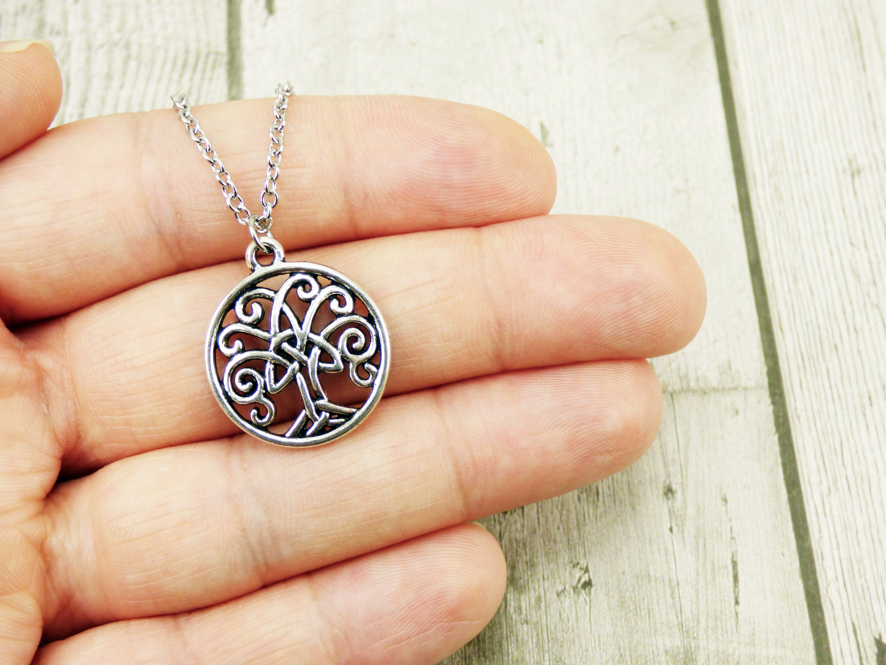 Tree of Life Necklace with Quartz Crystal. Celtic Pagan Jewellery by Celtic  Fusion — Celtic Fusion ~ Folklore Clothing