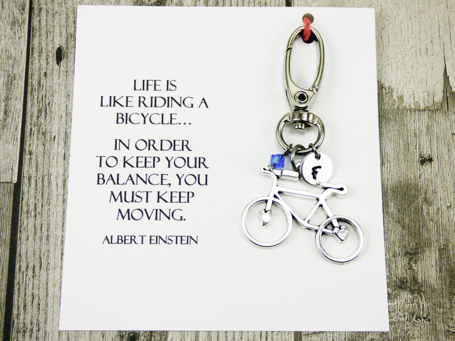 Bicycle Keychain bike gifts for cyclists bike lovers gifts Etsy