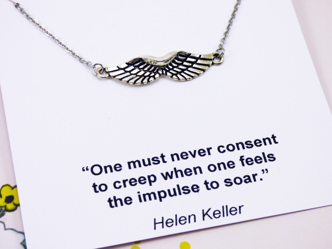 Angel Wing Necklace, Angel Jewelry, Homemade Jewelry With Meaning