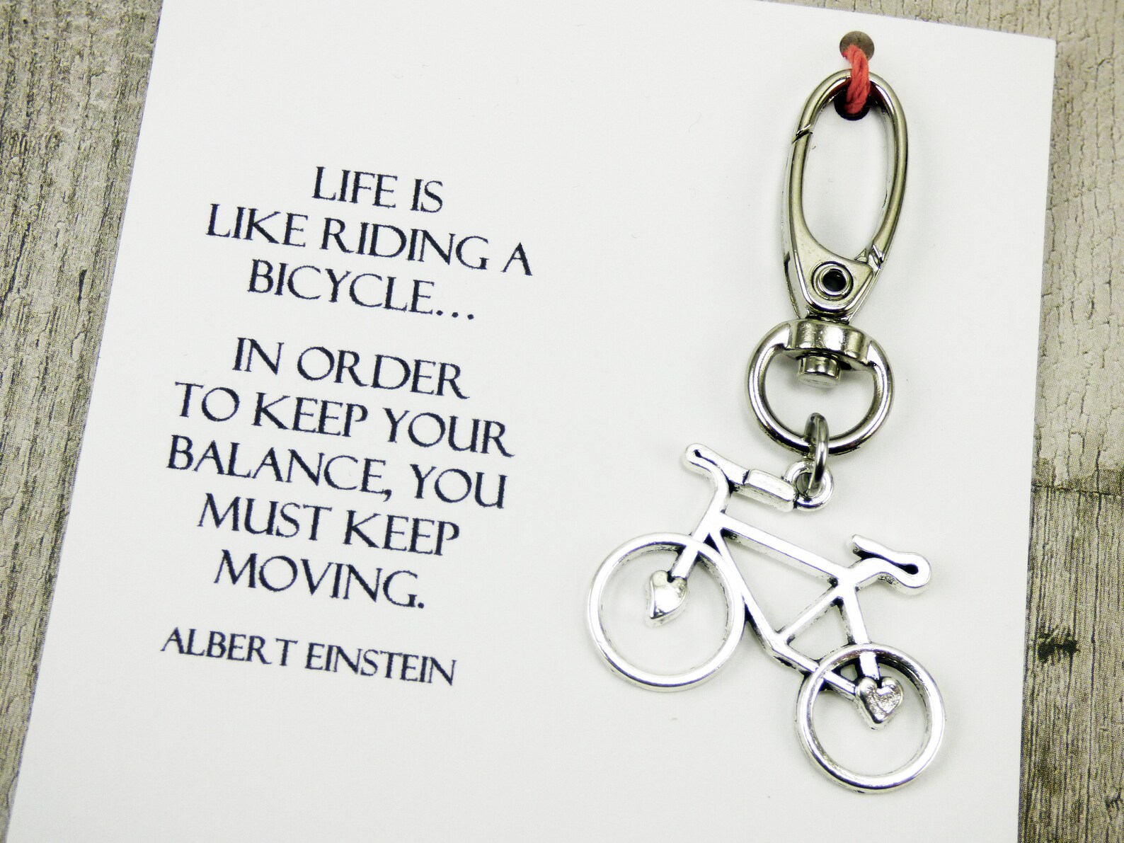 Bicycle Keychain bike gifts for cyclists bike lovers gifts Etsy