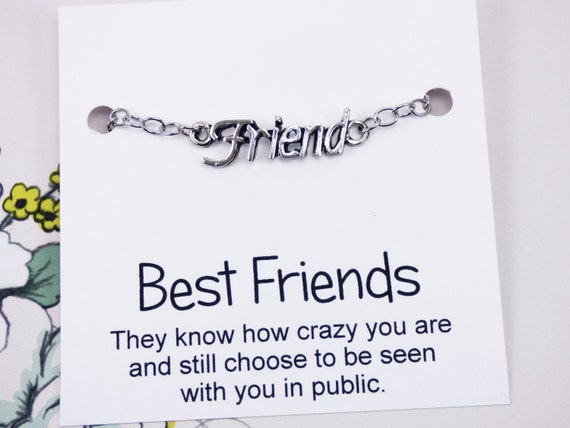 friend bracelet bff presents