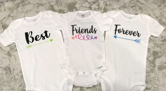triplet onesies