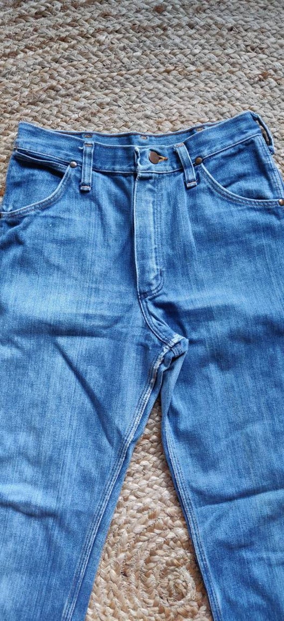 1970s Wranglers // 22 x 30 // high rise // straigh