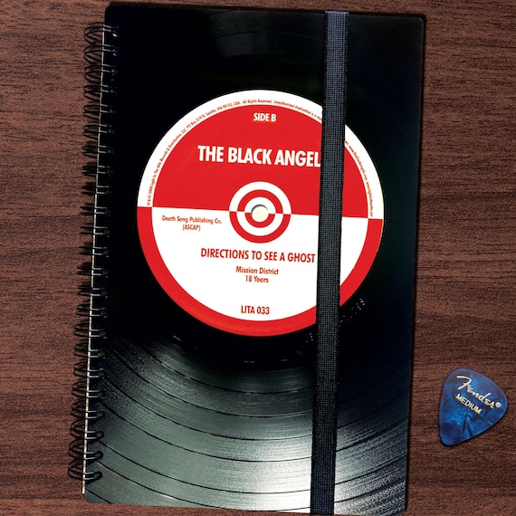 Upcycling Taschenkalender 2025 | Vinyl A5 Planer | Schallplatte | Upcycling Kalender |  Geschenk Musiker | Nachhaltige Geschenkidee