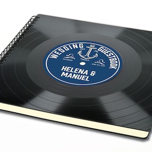 Fotoalbum aus einer Schallplatte - Geschenk für Musiker | Musikliebhaber | Künstler | retro | Phonoboy | Upcycling