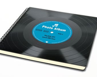 Vinyl Photo Album | Personalized Music Album | Unique Wedding Gift | New Home Housewarming Gift