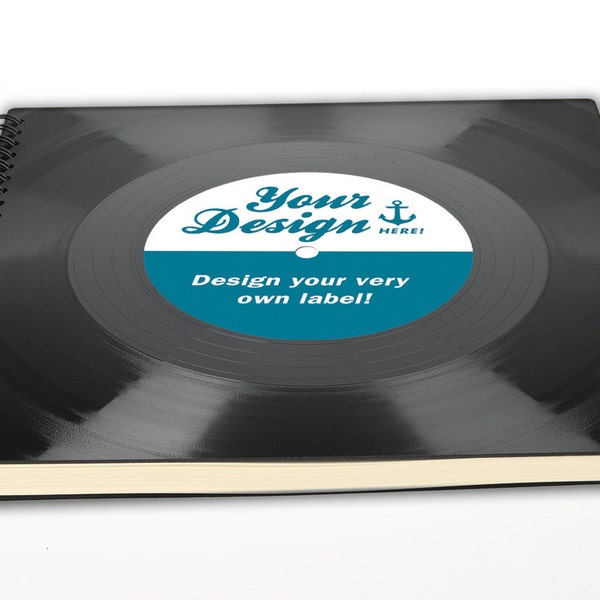 Fotoalbum aus Schallplatte mit deinem Design | Geschenk für Künstler | Musikliebhaber | Musiker | Phonoboy | Upcycling