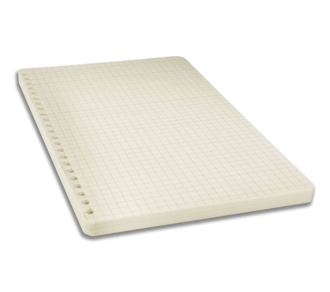 Kariertes Papier zum Nachfüllen für Notizbuch | Phonoboy | Upcycling