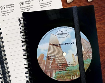 Weekly Planner 2024 from Record | Daily Weekly Monthly Planner | Sustainable Gift | Gift for Music Lover | Present Record Lover