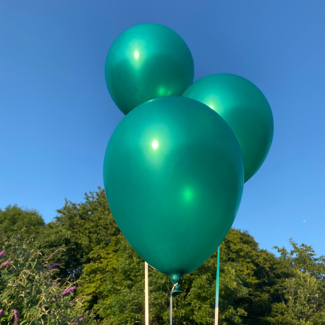 Emerald Green Balloons, Wedding Balloons, Party Balloons, Boho Wedding