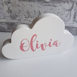 Cloud Nursery, Personalised Cloud, Cloud Nursery Decor, Cloud Decor, Personalised Baby Decor, Cloud Bedroom, Nursery Decor, Girl Cloud