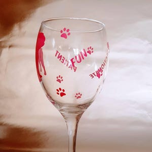 Personalised French Bulldog Wine Glass, French Bulldog Gifts, Christmas Gift For Dog Lovers, Wine Glasses, Dog Wine Glass, Wine Lover Gift, image 2