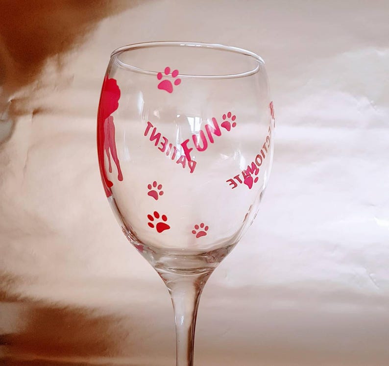 Personalised French Bulldog Wine Glass, French Bulldog Gifts, Christmas Gift For Dog Lovers, Wine Glasses, Dog Wine Glass, Wine Lover Gift, image 2