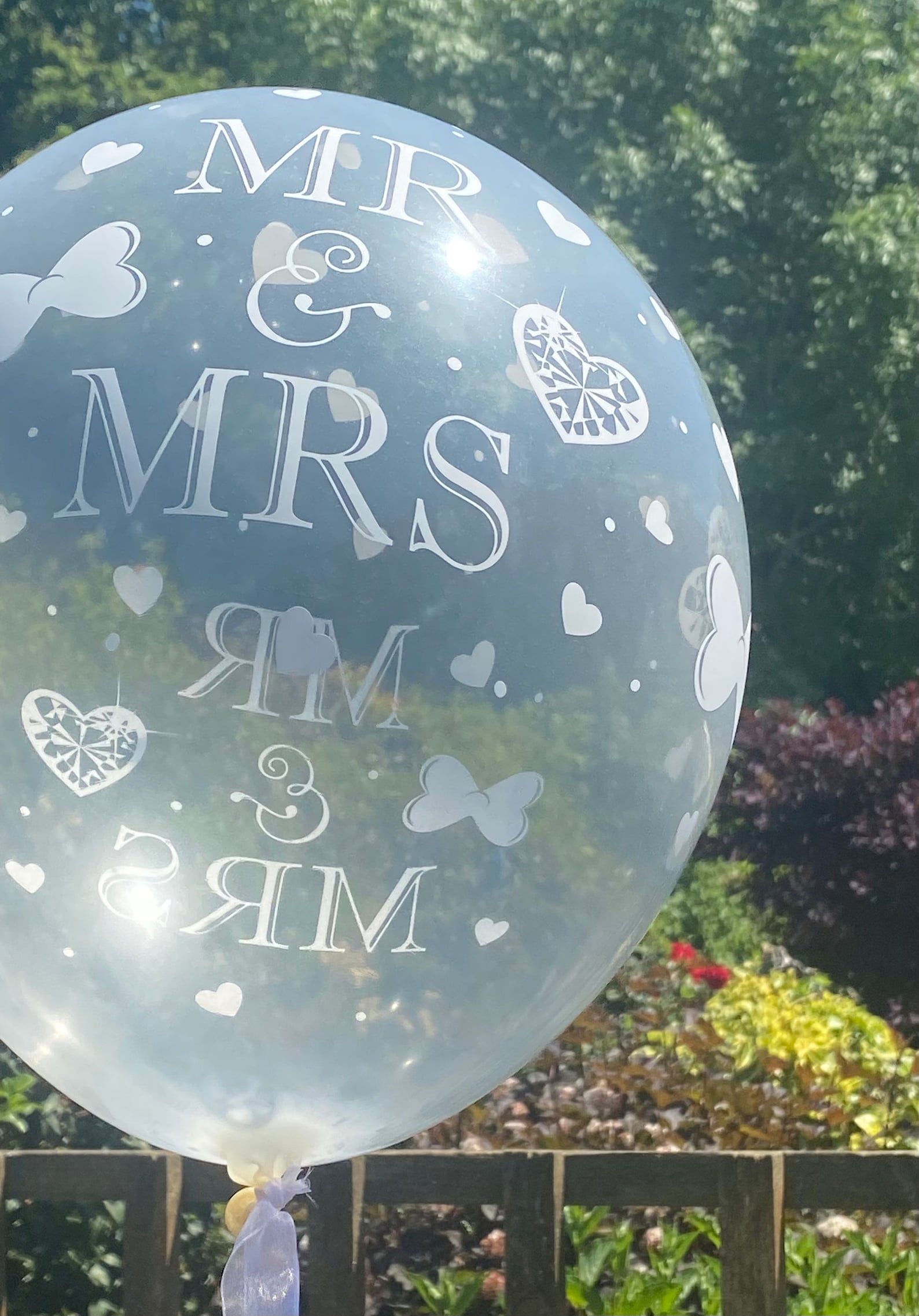 5 11 Mr and Mrs Wedding Balloons Balloons for Wedding Etsy