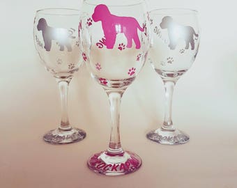 Cockapoo Wine Glass, Cockapoo Gift, Dog Wine Glass, Wine Glass, Cockapoo Lover, Dog Gifts for Owners, Cockapoo Christmas, Dog Christmas Gift