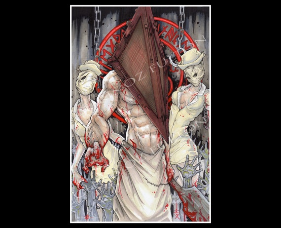 Pyramid Head - Silent Hill 2 - Posters and Art Prints