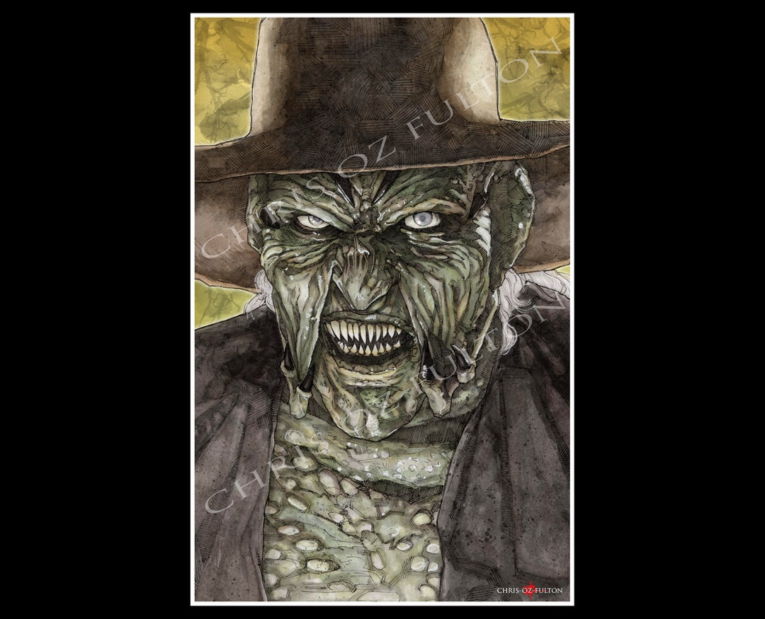 Jeepers Creepers the Creeper Horror Movie Poster Wall Art Print by