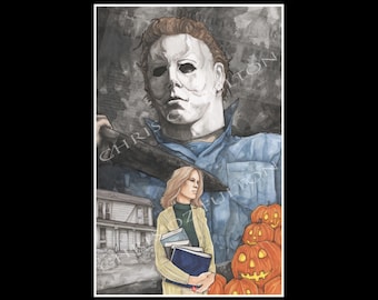 Halloween 6: the Curse of Michael Myers (VHS Series) 11x17