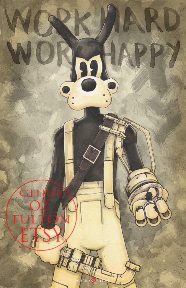 Bendy And The Ink Machine アリス、ベンディ、ボリス、サミー