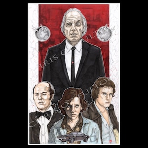 Phantasm 1979 Horror Movie Art Poster Print By Artist Chris Oz Fulton Signed