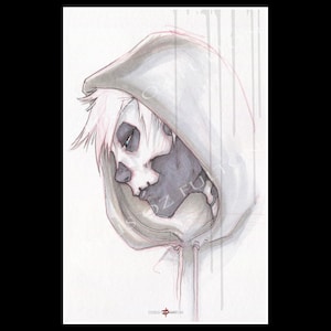 Hobo Heart Creepypasta-posterafdruk