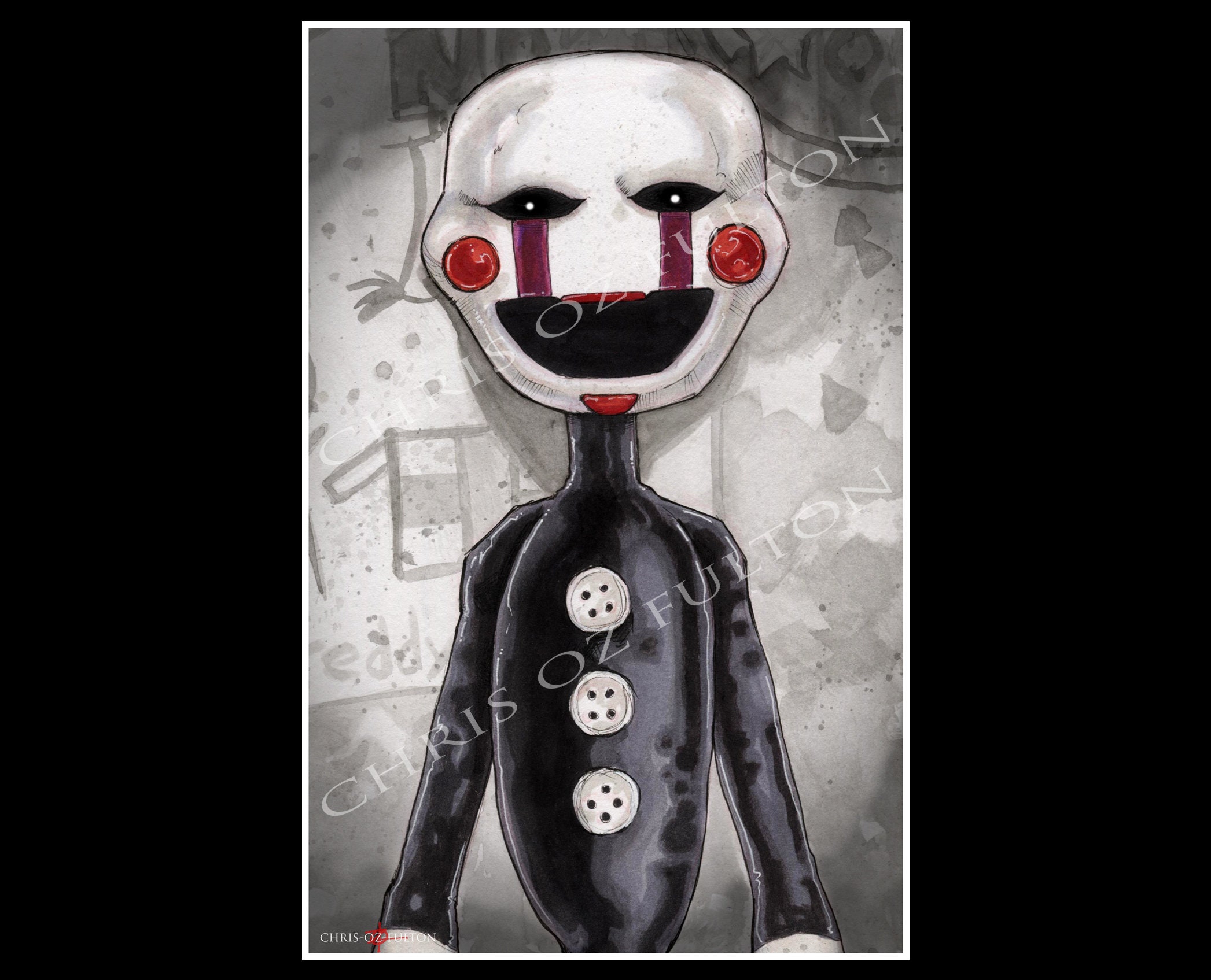 Puppet (FNAF fan art) | Tote Bag