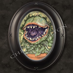 Little Shop Of Horrors Audrey 2 Framed Art Print By Chris Oz Fulton Signed