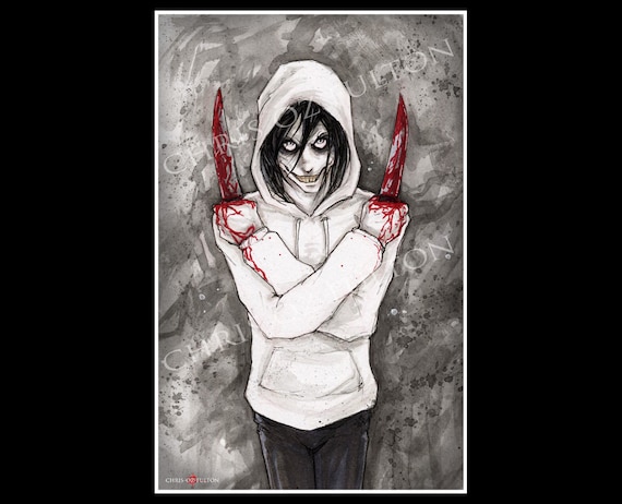 Jeff the killer - digital art post - Imgur