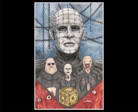 ヘルレイザー ピンヘッド セノバイト ポスタープリント クリス